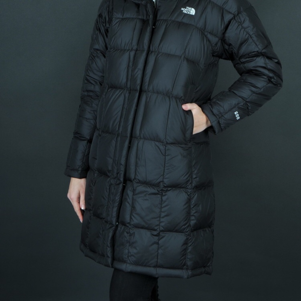 The North Face Black Long Puffer Coat